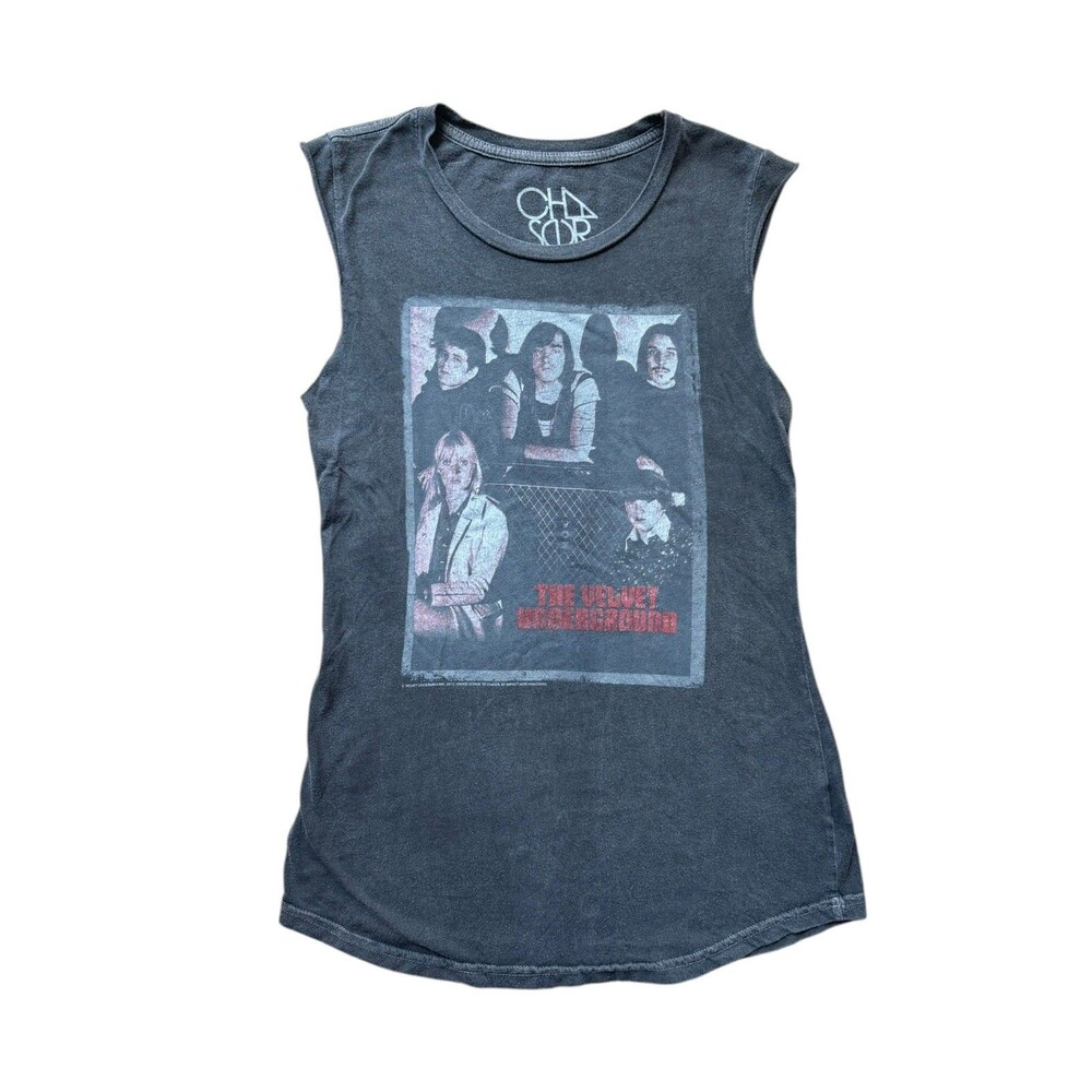 The Velvet Underground Band picture Muscle t-shirt by Chaser 70's Band Tee Small